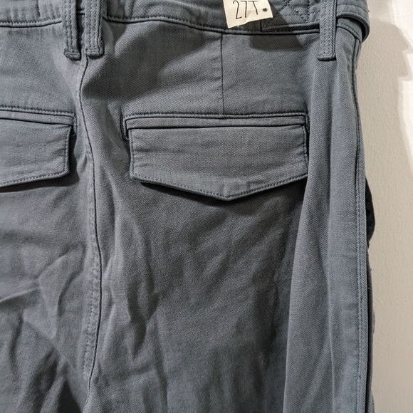 🌸 Cosmic Blue Erin High Rise Utility Pant Size 27T NWT STITCH FIX - Picture 7 of 13